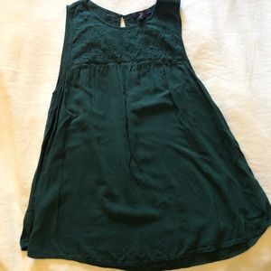 Forest Green Dressy Tank Top